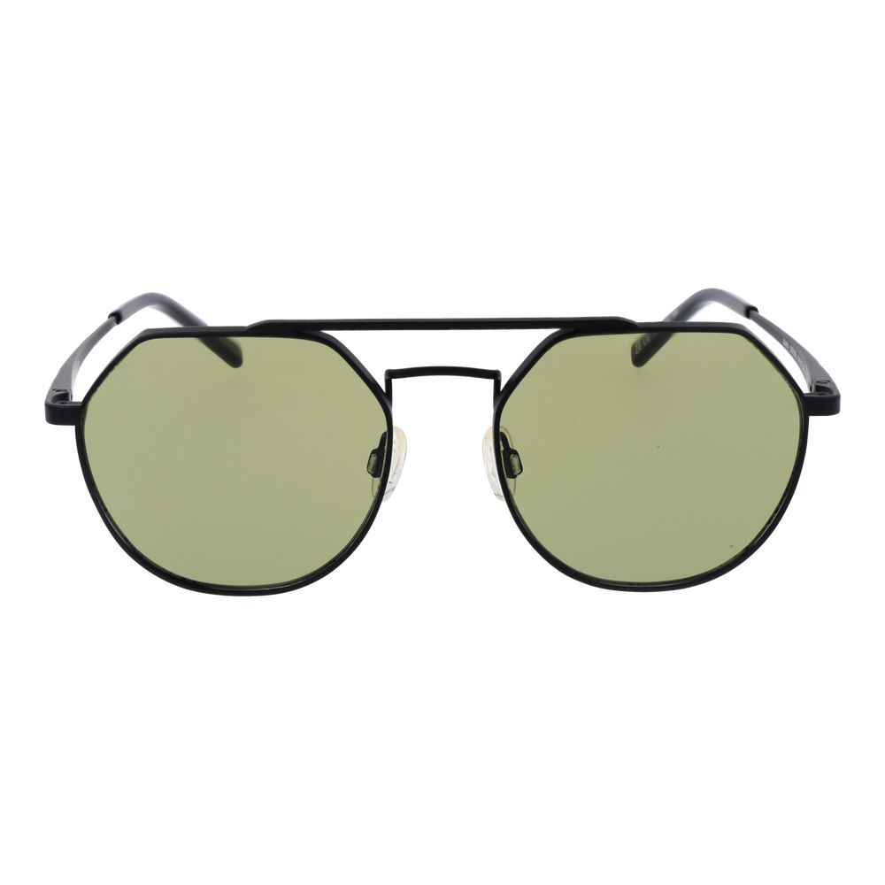 Sonnenbrille aus schwarzem Kunststoff