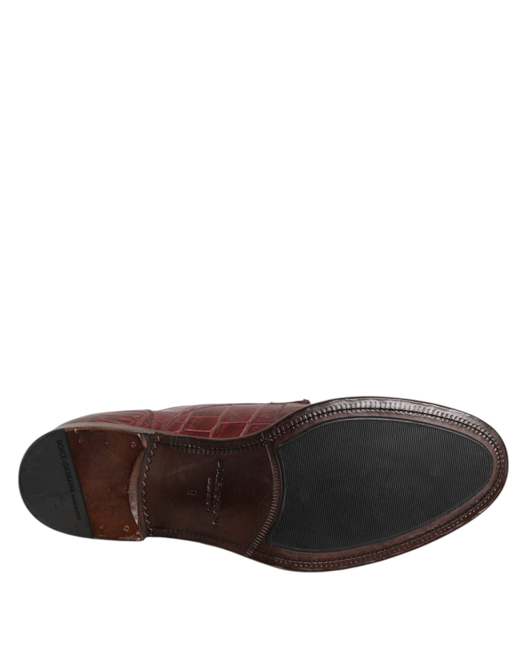 Burgunderrote Derby Schnürschuhe aus Leder