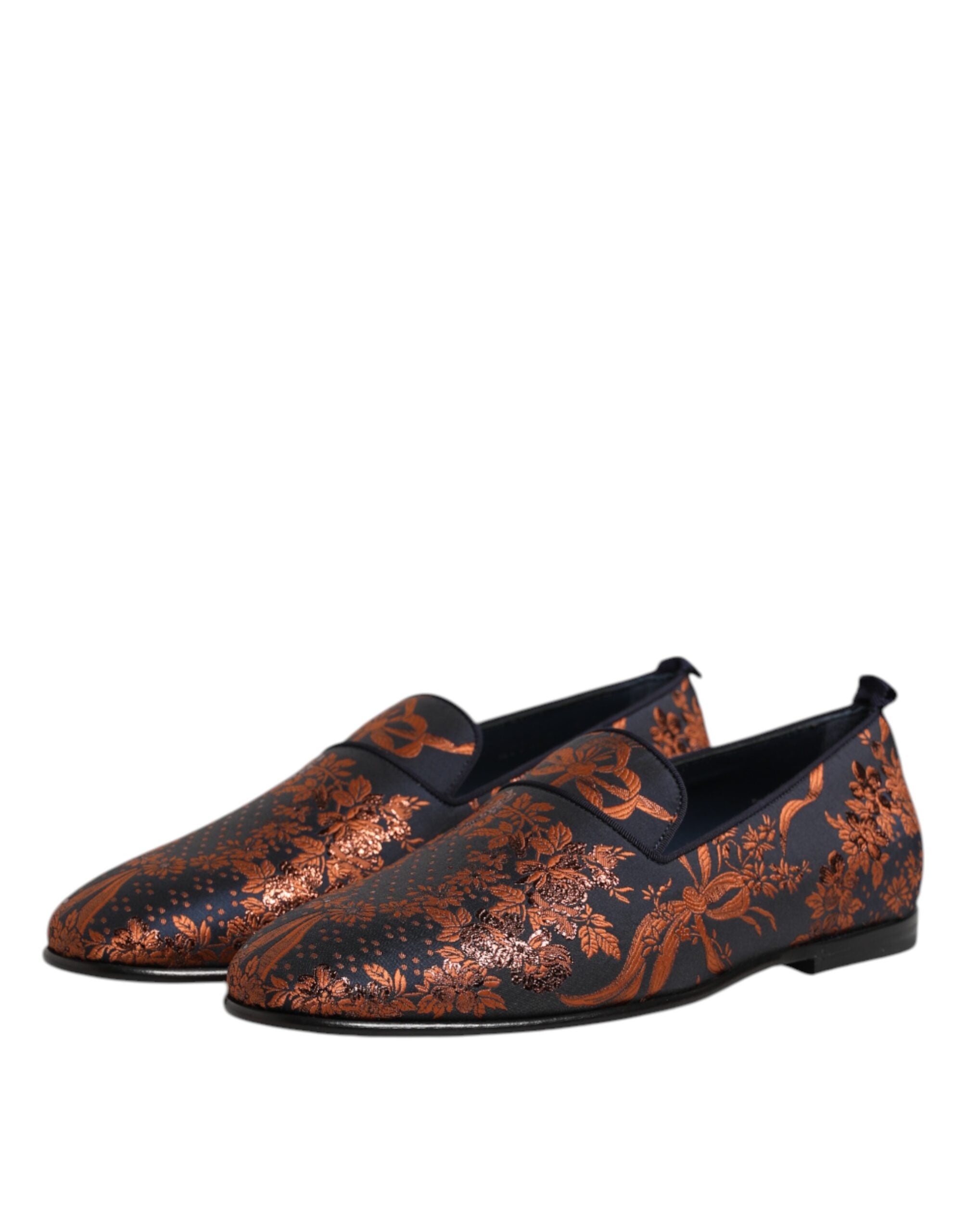 Scarpe da uomo nere in poliestere jacquard modello mocassino slip-on