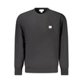 Schwarzes Herren-Sweatshirt aus Baumwolle