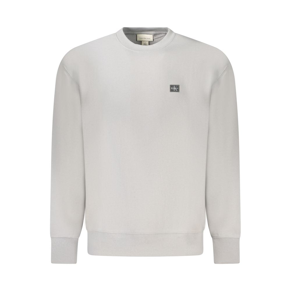 Graues Baumwoll-Herren-Sweatshirt