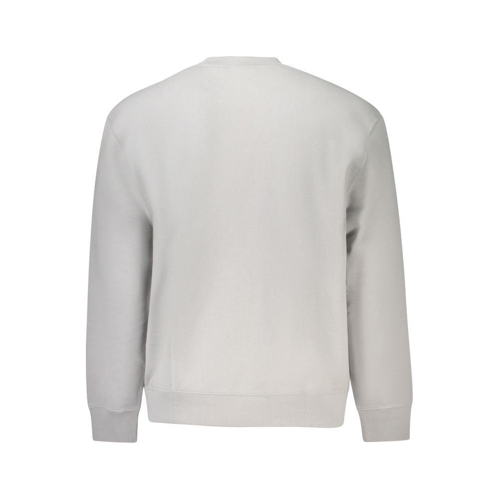 Graues Baumwoll-Herren-Sweatshirt