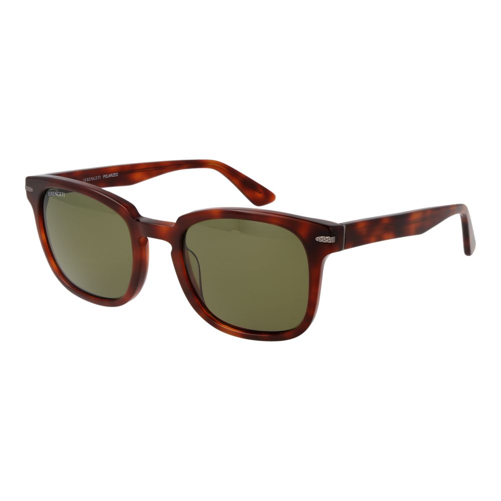 Occhiali da sole in acetato marrone