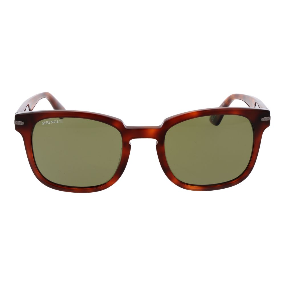 Occhiali da sole in acetato marrone