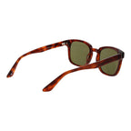 Occhiali da sole in acetato marrone