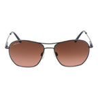 Gray Metal Sunglasses