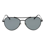 Schwarze Sonnenbrille aus Metall
