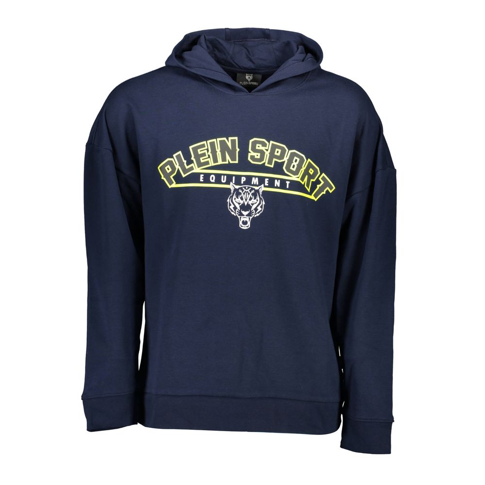 Herren-Sweatshirt aus blauer Baumwolle