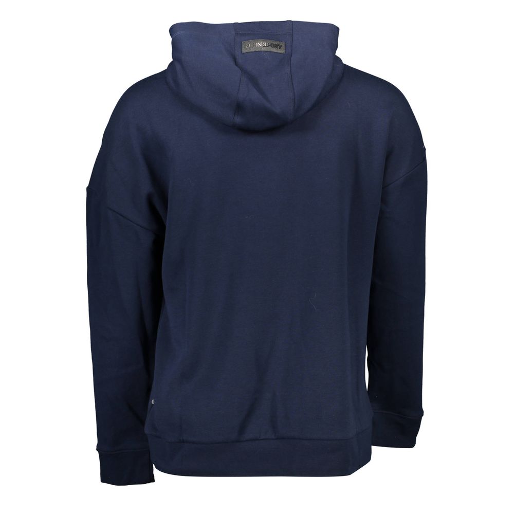 Herren-Sweatshirt aus blauer Baumwolle