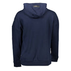 Herren-Sweatshirt aus blauer Baumwolle