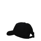 Schwarze Baumwollkappe (Baseballmütze)