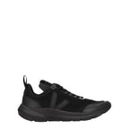 Schwarze Sportschuhe aus Stoff