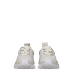 Gray Fabric Athletic Sneakers