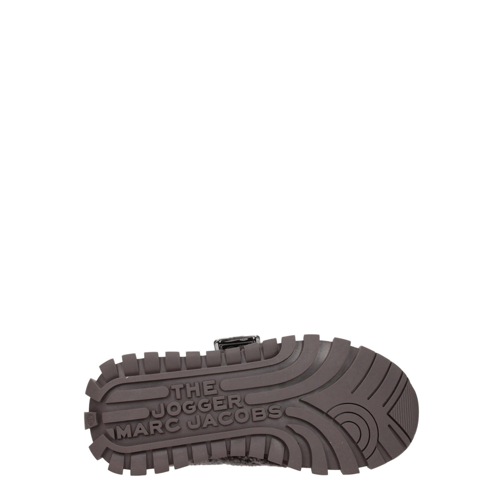 Gray Fur Chunky Sneakers