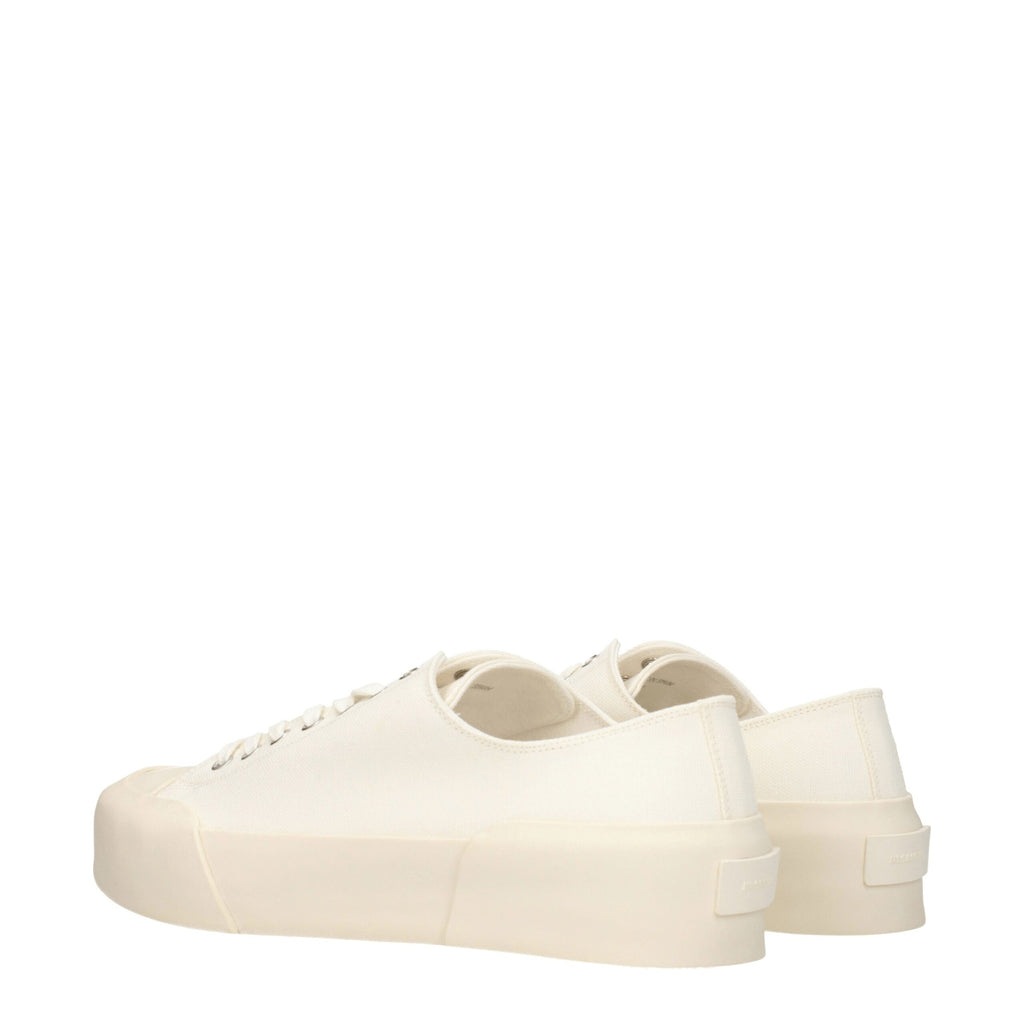 Beige Sneaker aus Stoff