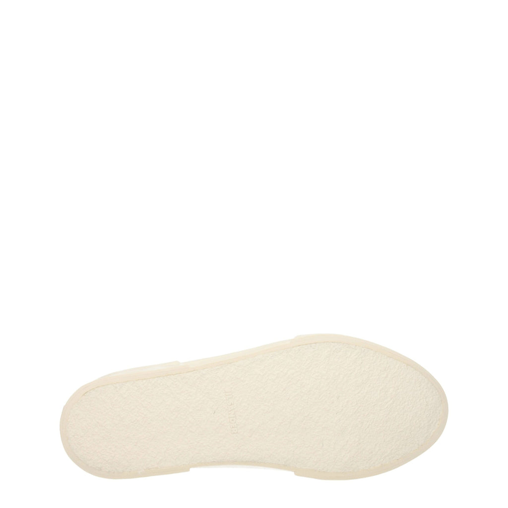 Beige Sneaker aus Stoff