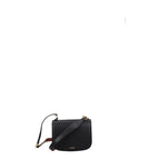 Borsa a mano in pelle nera