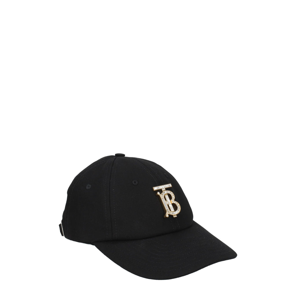 Schwarze Baumwollkappe (Baseballmütze)