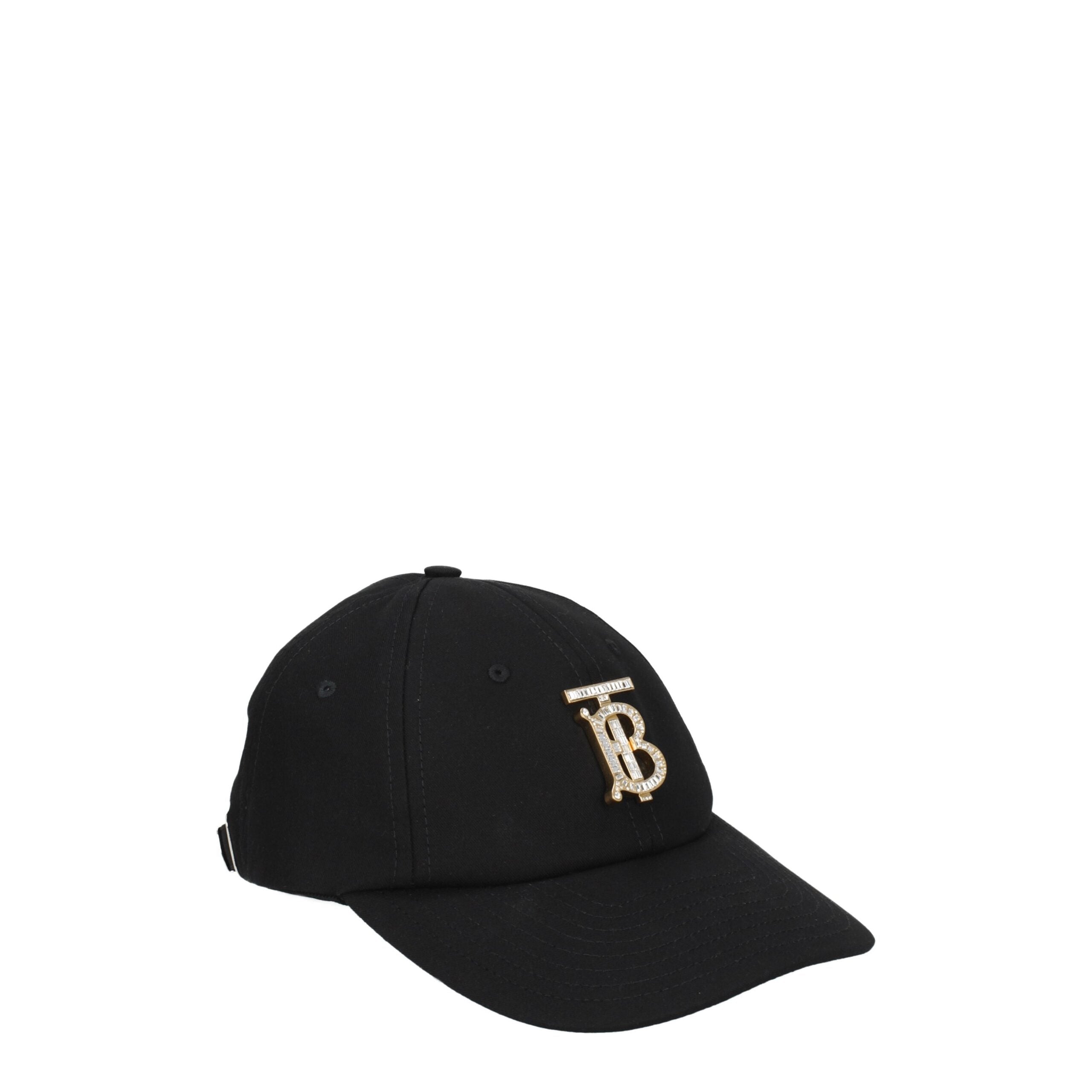 Schwarze Baumwollkappe (Baseballmütze)