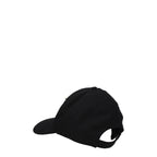 Schwarze Baumwollkappe (Baseballmütze)