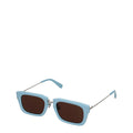 Hellblaue Sonnenbrille aus Azetat