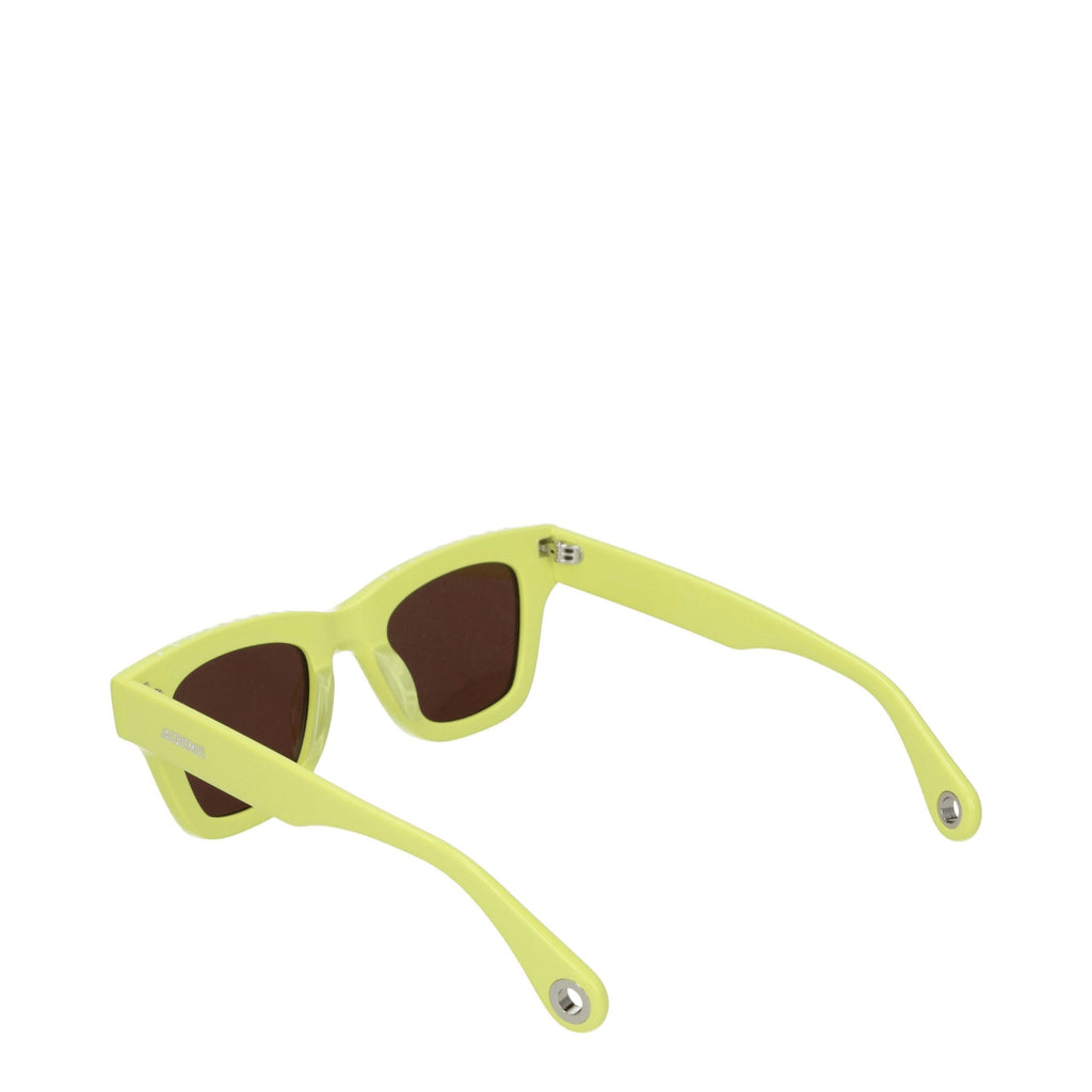 Occhiali da Sole in Acetato Giallo