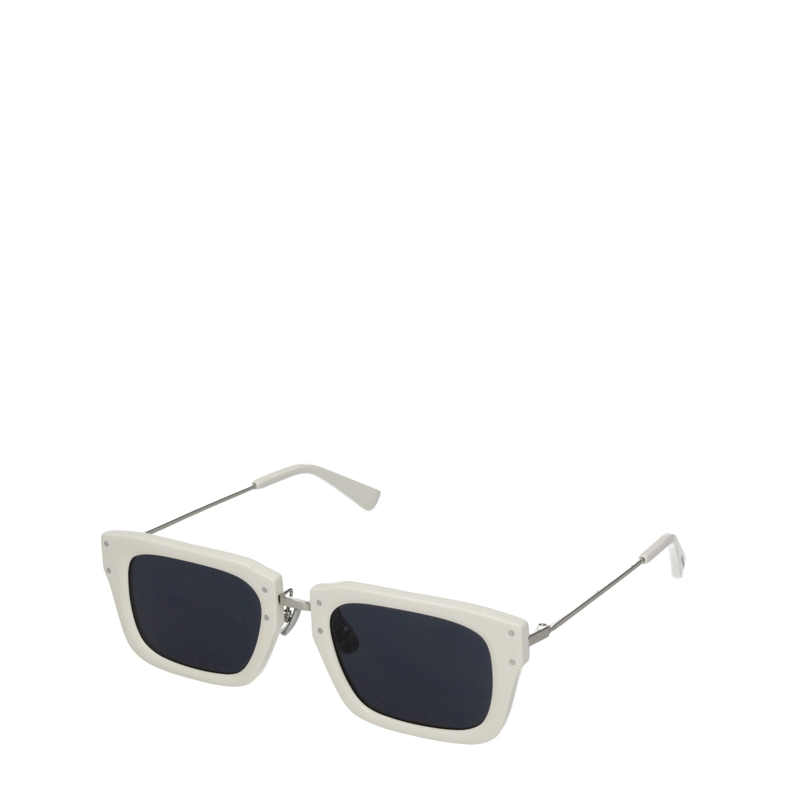 Weiße Azetat-Sonnenbrille