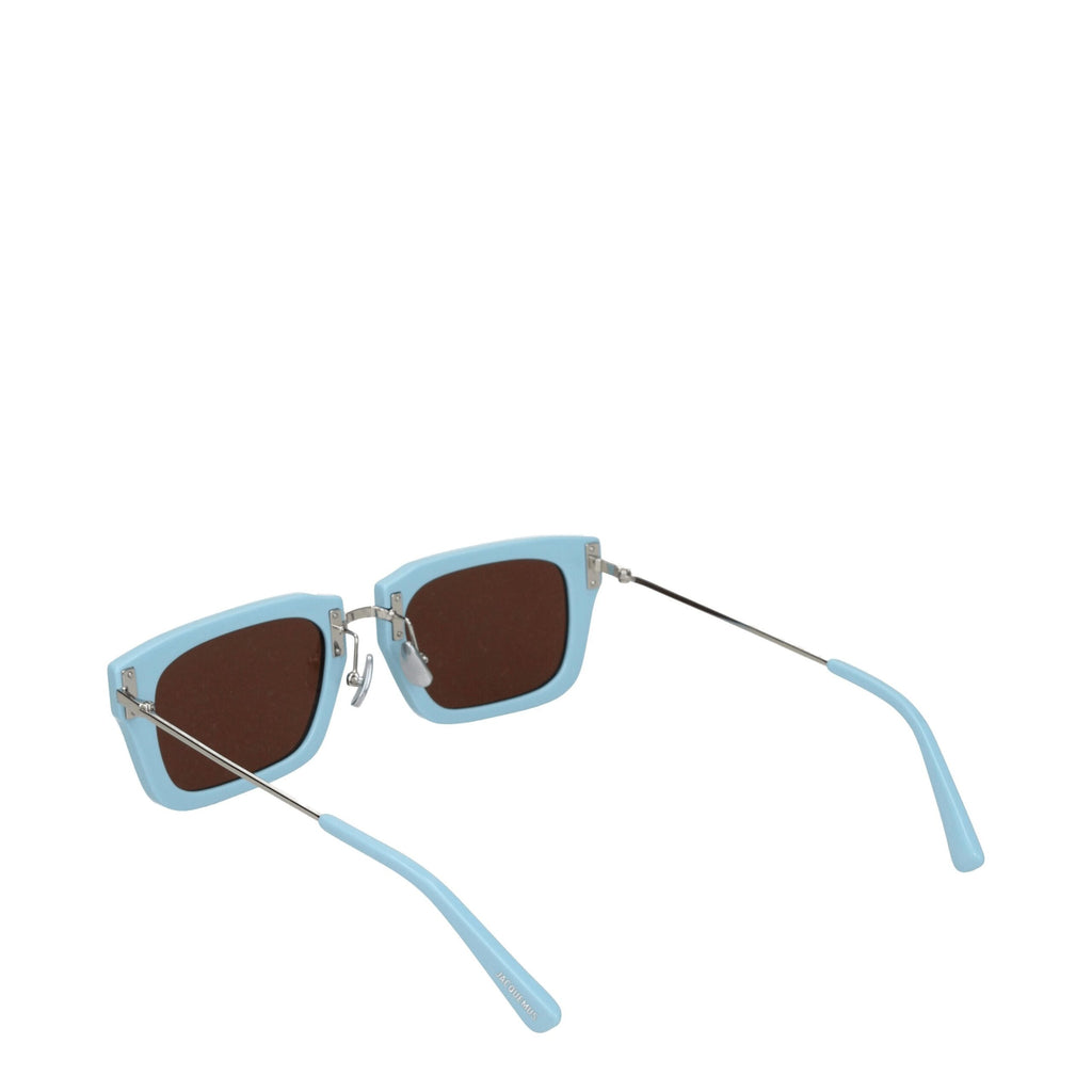 Hellblaue Sonnenbrille aus Azetat