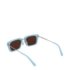 Hellblaue Sonnenbrille aus Azetat