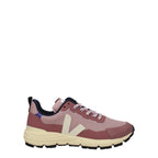 Rosa Stoff Sportschuhe