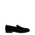 Schwarze Slipper aus Samt