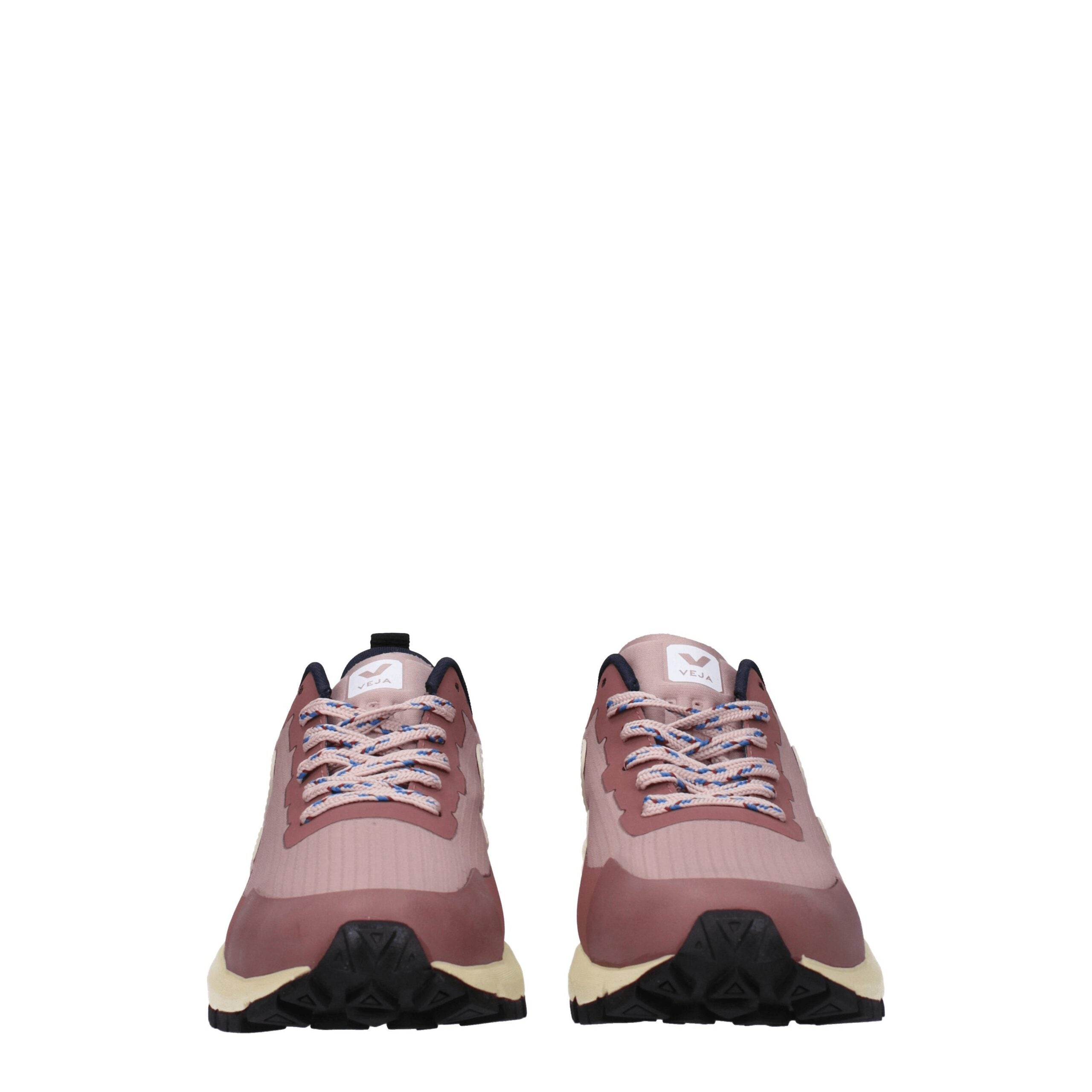 Rosa Stoff Sportschuhe