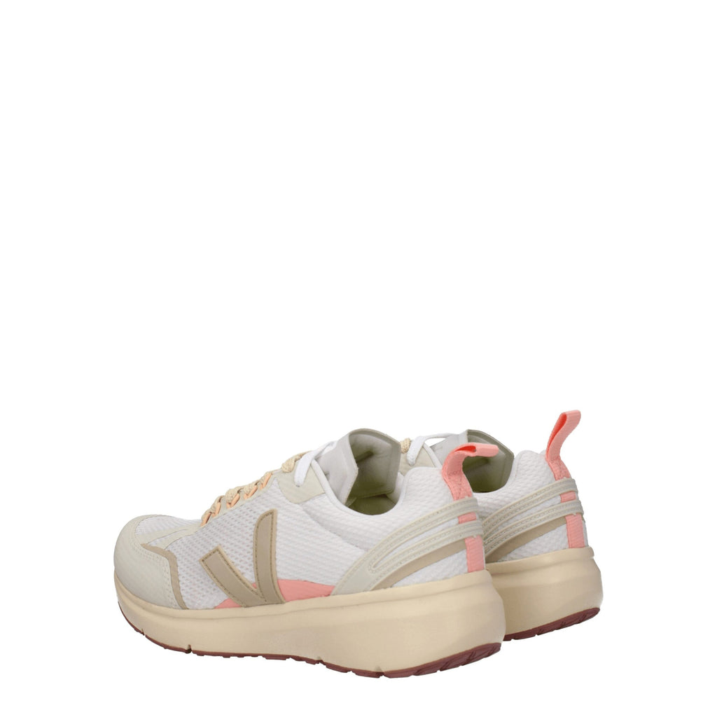 Beige Stoff-Sportschuhe