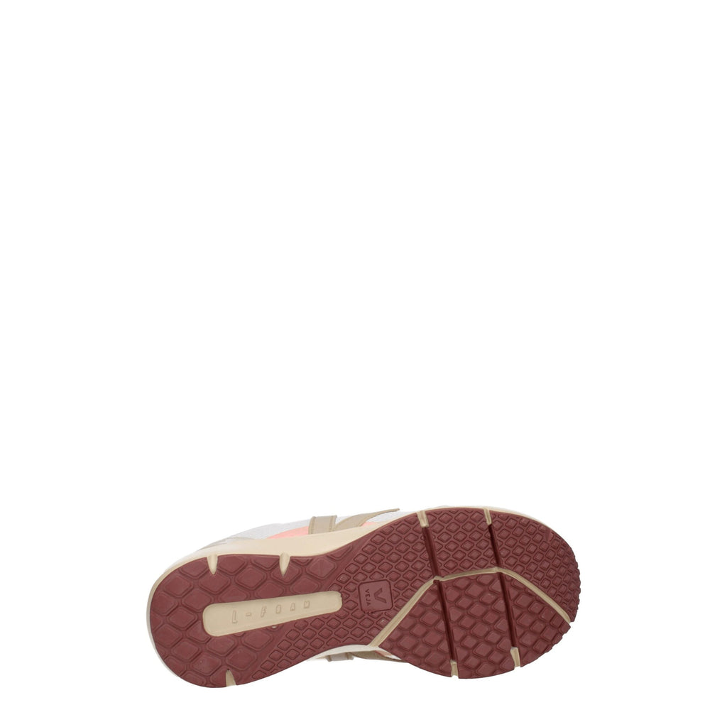 Beige Stoff-Sportschuhe