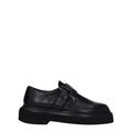 Schwarze Oxford- und Derbyschuhe aus Leder