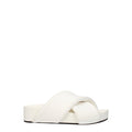 Pantofole in Pelle Bianca