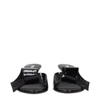 Black Leather Sandals