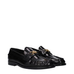 Mocassini slip-on in pelle nera