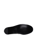 Mocassini slip-on in pelle nera