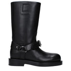 Black Leather Boots