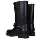 Black Leather Boots