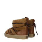 Brown Leather Ankle Boots