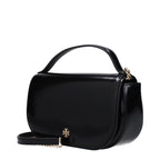 Borsa a mano in pelle nera