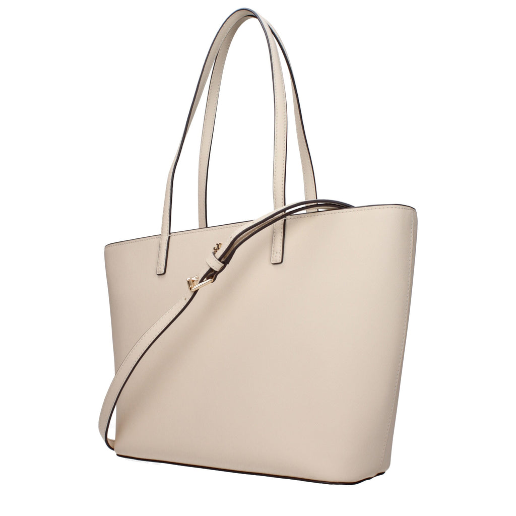 Borsa a tracolla in pelle beige