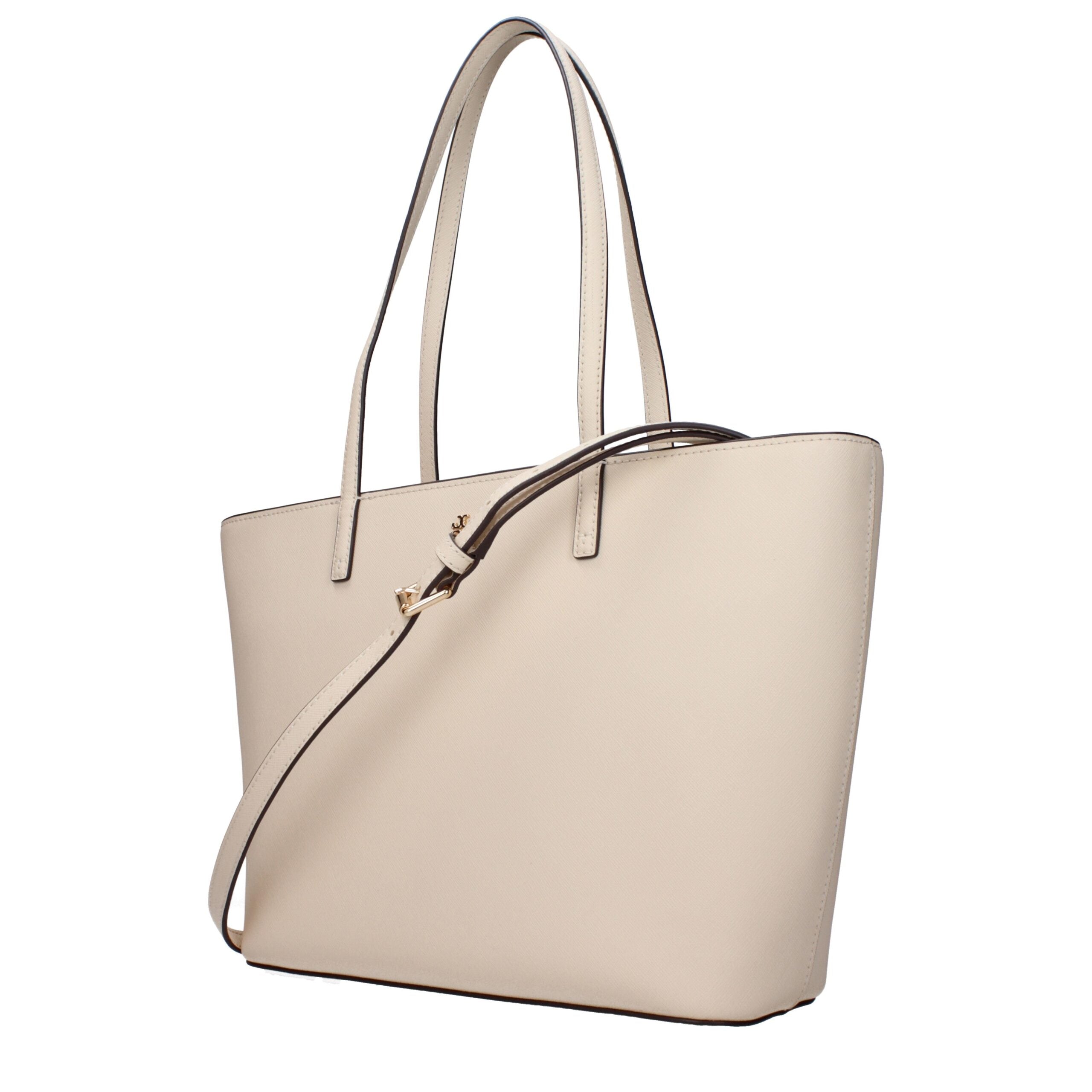 Borsa a tracolla in pelle beige