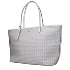Beige Leather Shoulder Bag