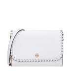 Clutchbag aus weißem Leder