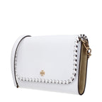 Clutchbag aus weißem Leder