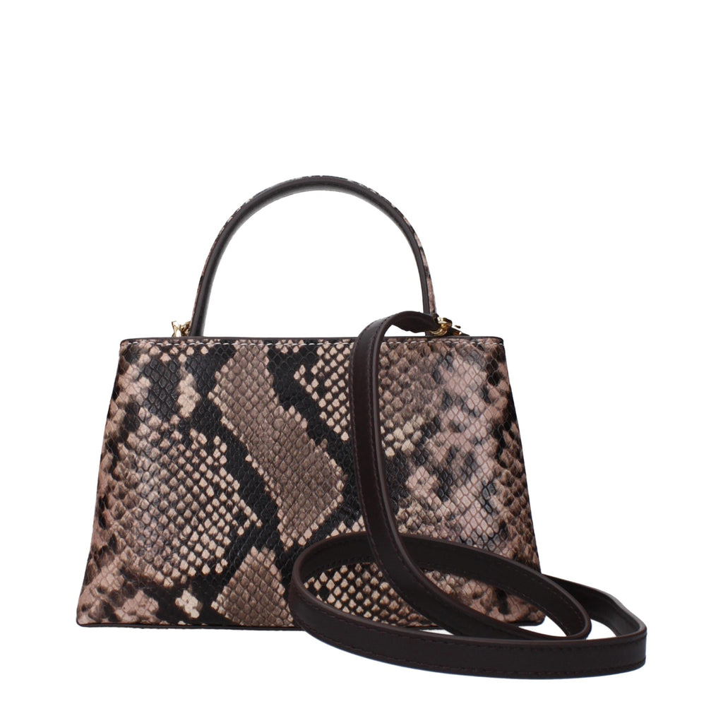 Pink Leather Handbag