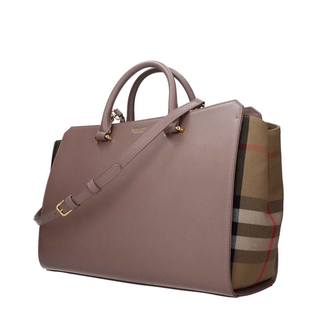 Handtasche aus grauem Leder